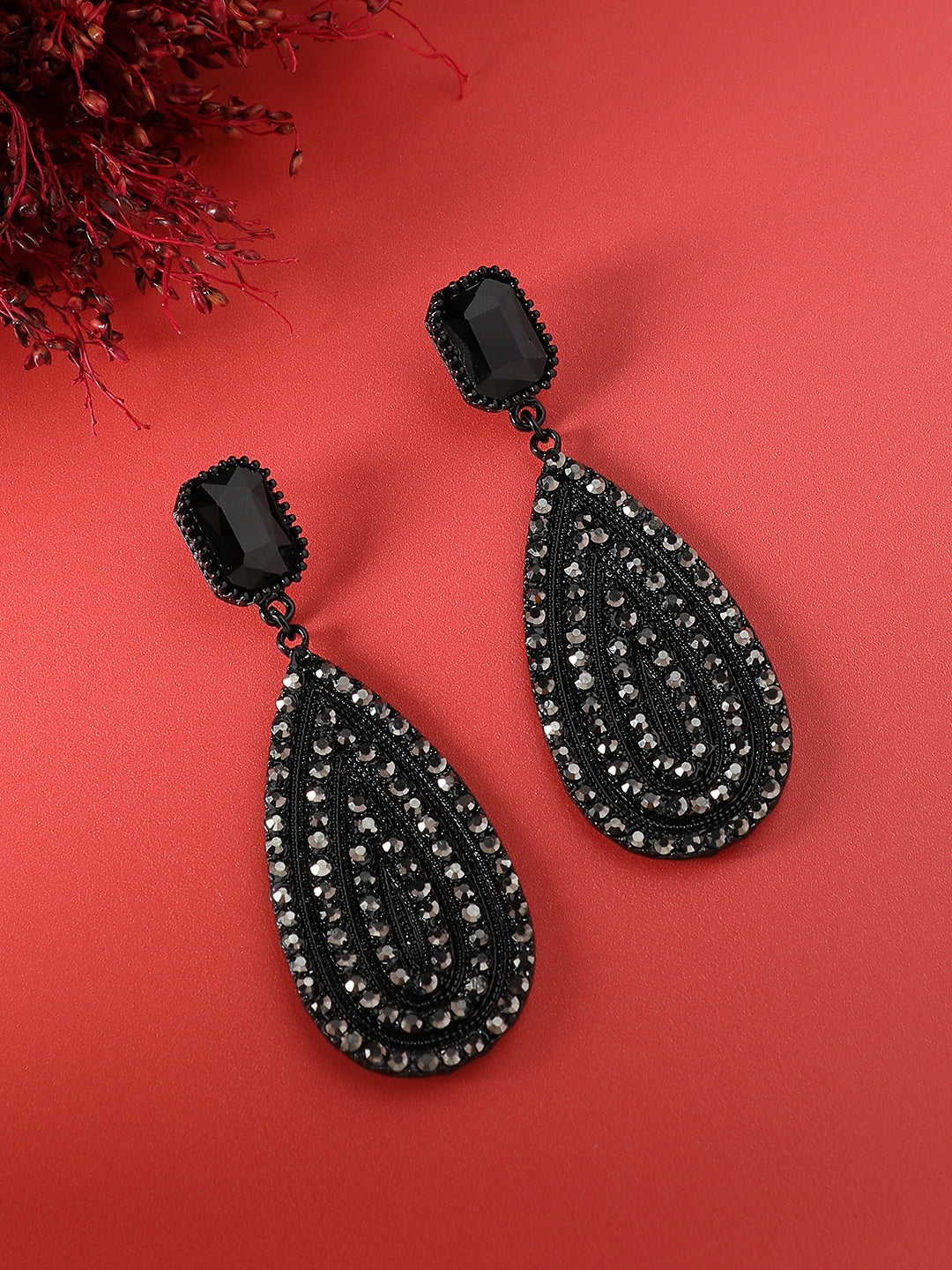 Silver-Toned Earrings
