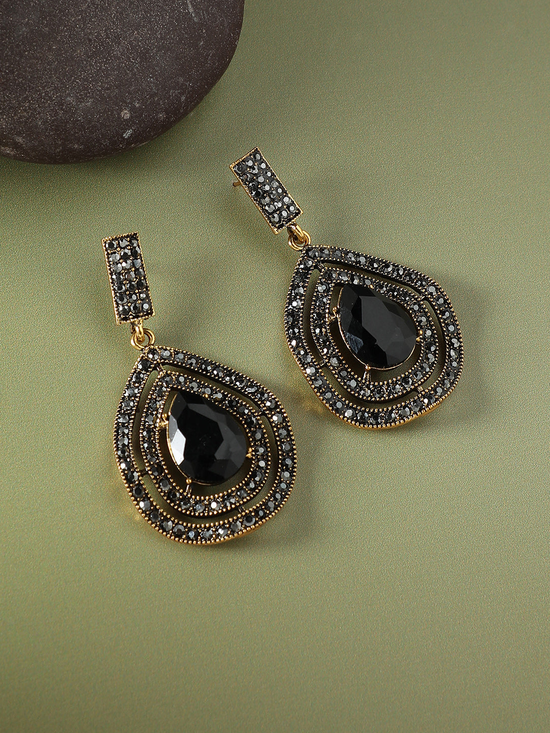 Contemporary Drop Earrings