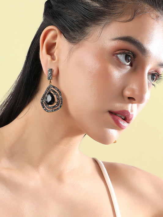 Contemporary Drop Earrings