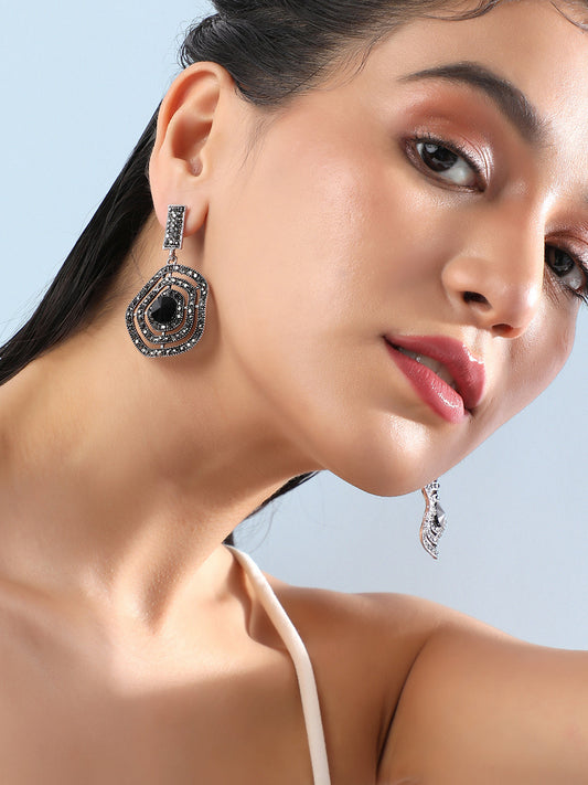 Contemporary Drop Earrings