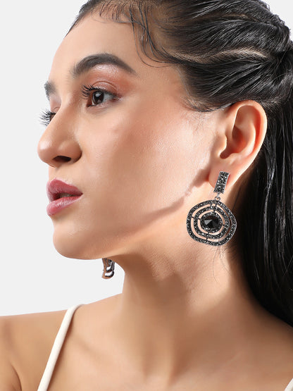 Contemporary Drop Earrings
