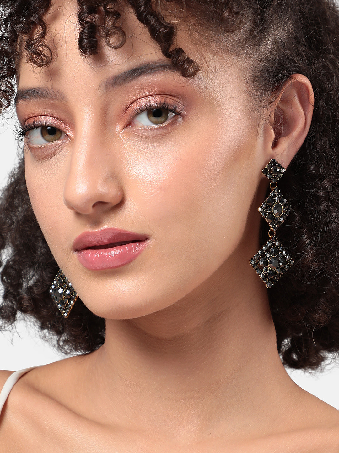 Contemporary Drop Earrings