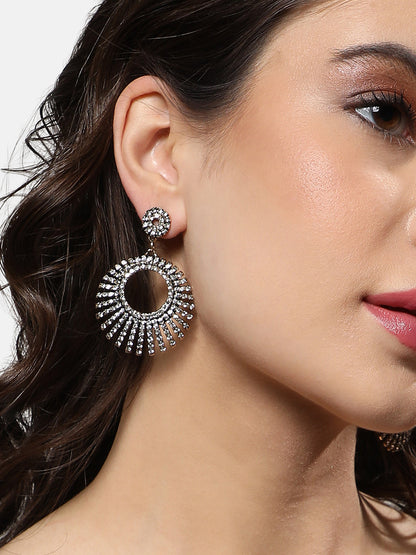 Contemporary Drop Earrings