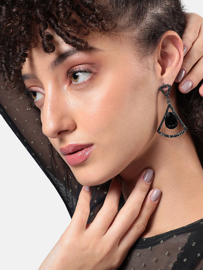 Contemporary Drop Earrings