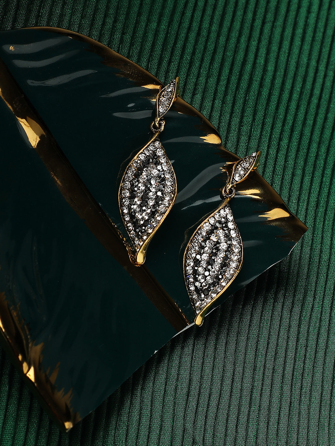 Gold-Plated Drop Earrings