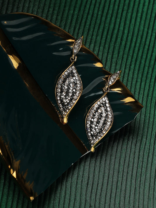Gold-Plated Drop Earrings