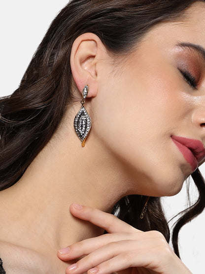 Gold-Plated Drop Earrings