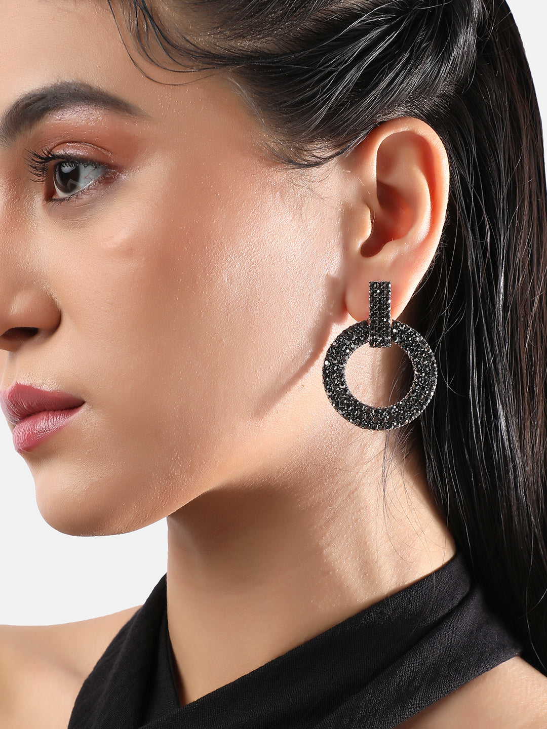 Contemporary Hoop Earrings