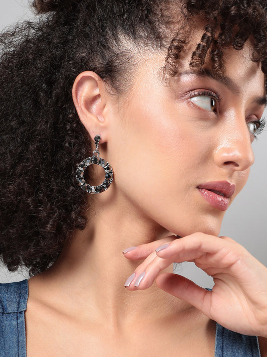 Contemporary Drop Earrings