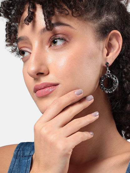 Contemporary Drop Earrings