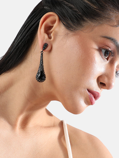Contemporary Artificial Stones Drop Earrings