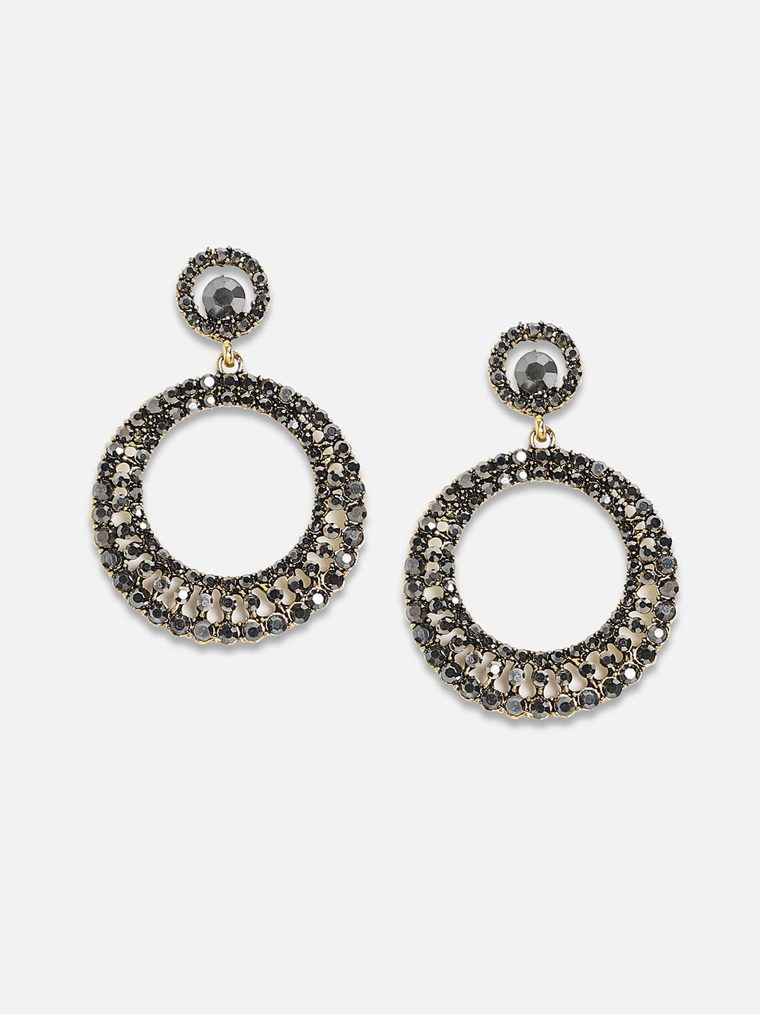 Gold Plated Drop Earrings