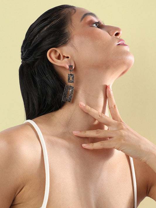 Contemporary Drop Earrings