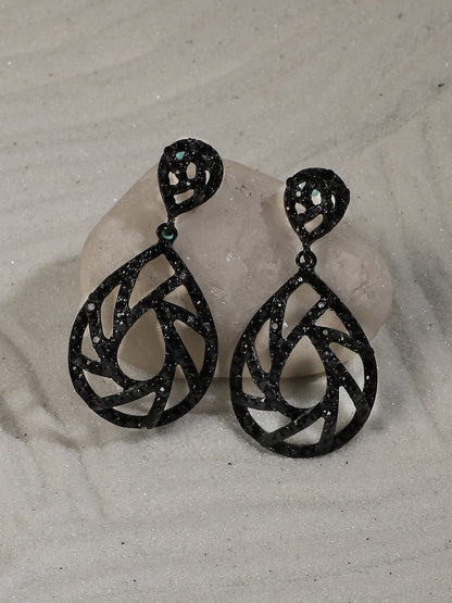 Contemporary Artificial Stones Drop Earrings