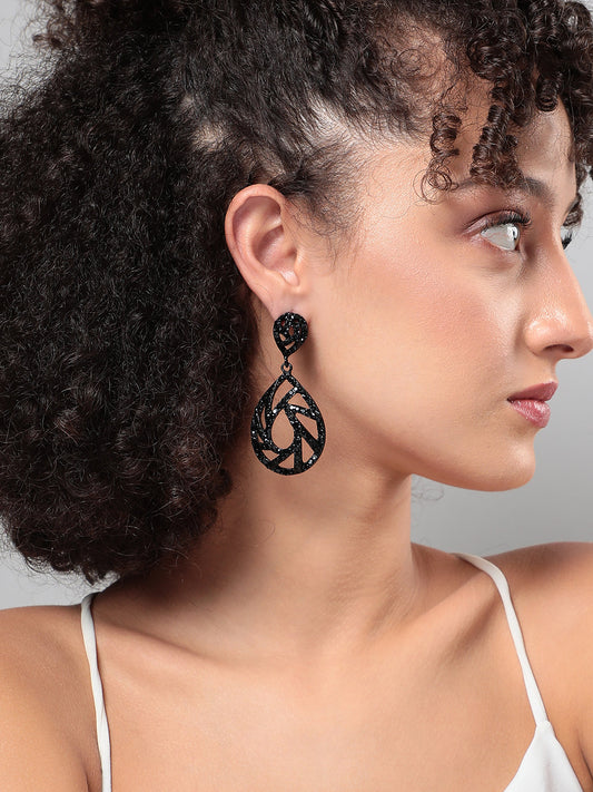 Contemporary Artificial Stones Drop Earrings