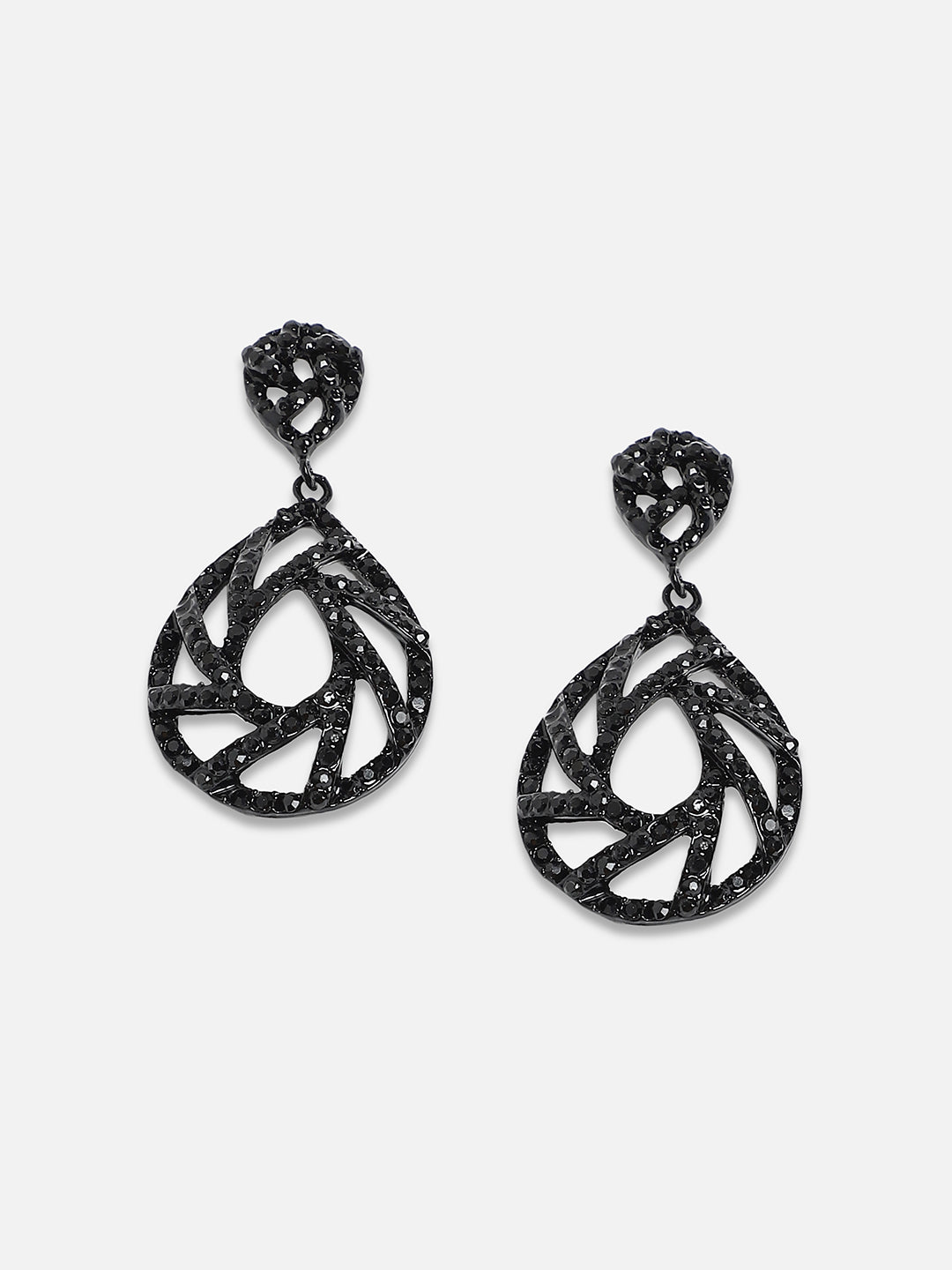 Contemporary Artificial Stones Drop Earrings