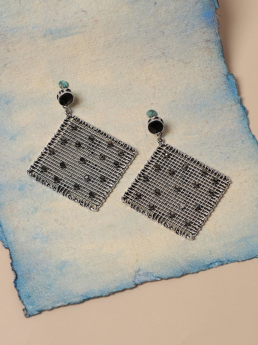 Contemporary Drop Earrings