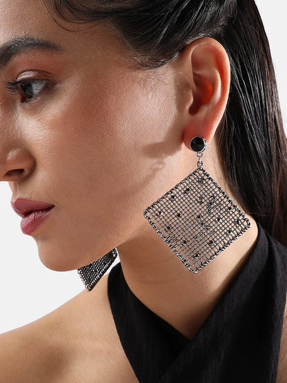 Contemporary Drop Earrings
