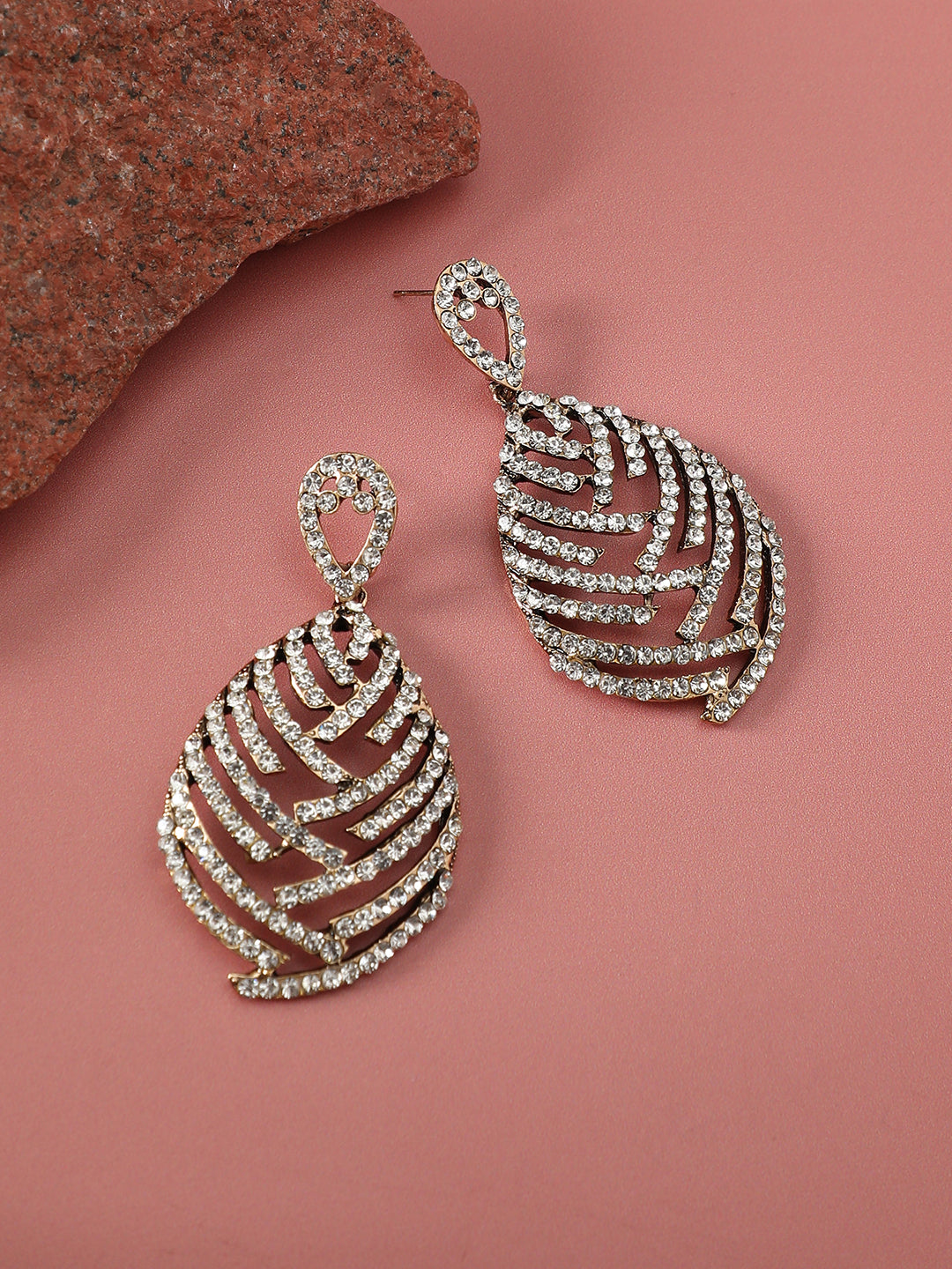 Gold Plated Drop Earrings