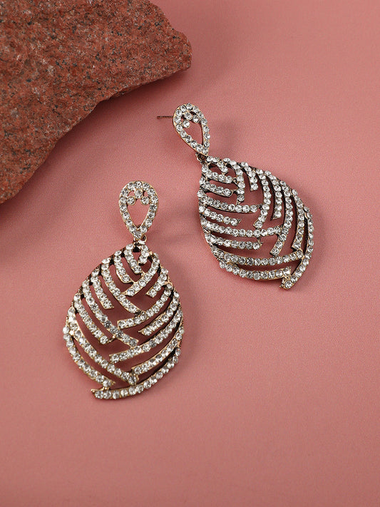 Gold Plated Drop Earrings