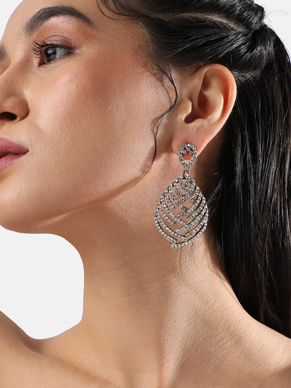 Gold Plated Drop Earrings