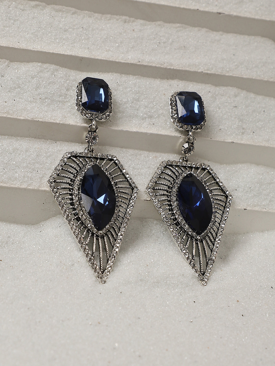 Contemporary Drop Earrings