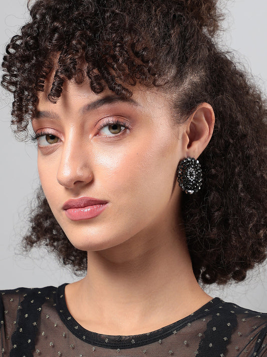 Contemporary Artificial Stones Studs Earrings