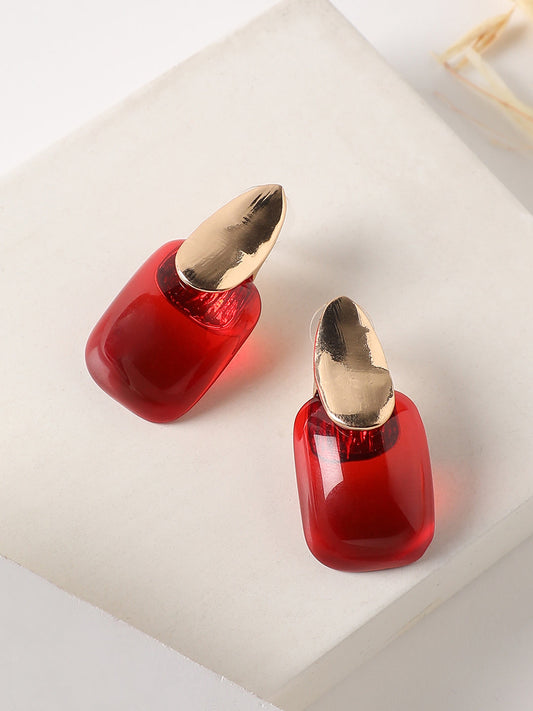 Gold Plated Drop Earrings