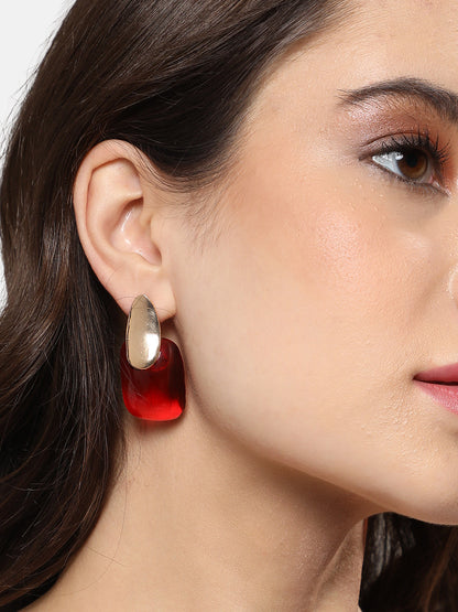 Gold Plated Drop Earrings