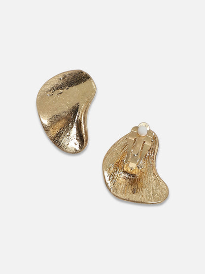 Gold-Plated Stud Earrings