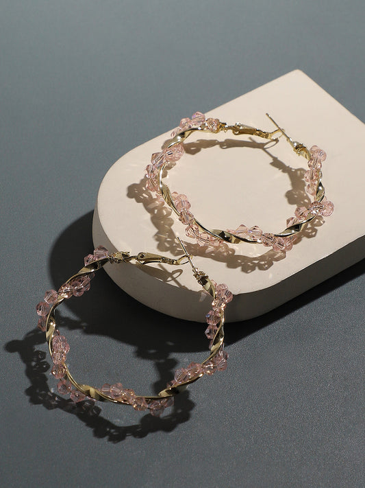 Gold Plated Hoop Earrings