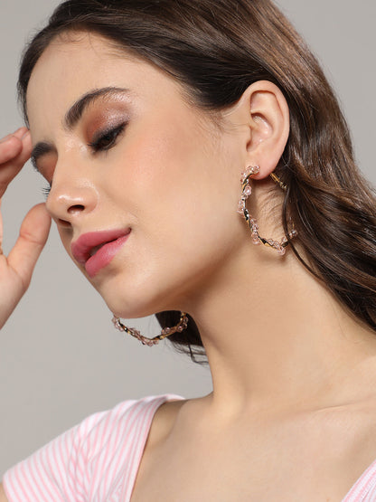Gold Plated Hoop Earrings