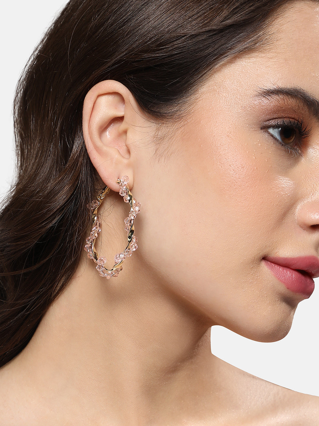 Gold Plated Hoop Earrings
