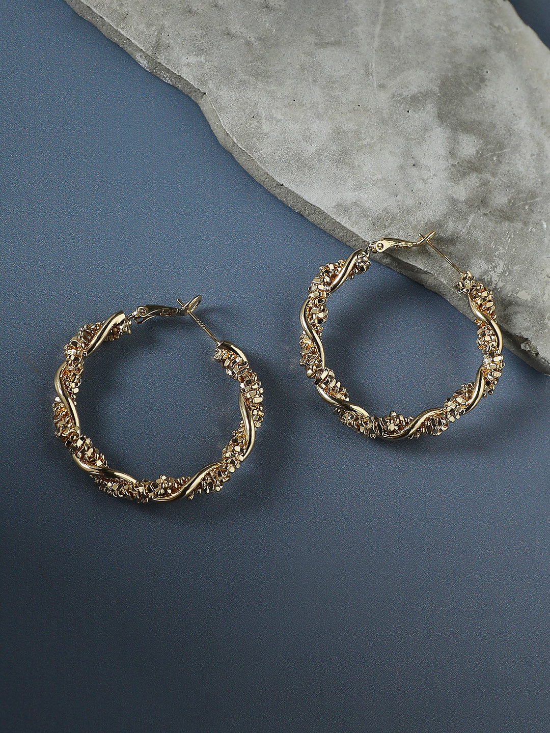 Contemporary Hoop Earrings