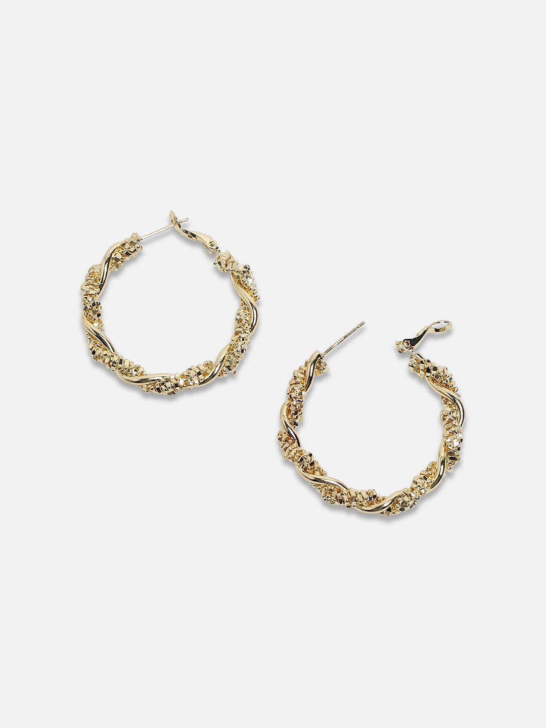 Contemporary Hoop Earrings