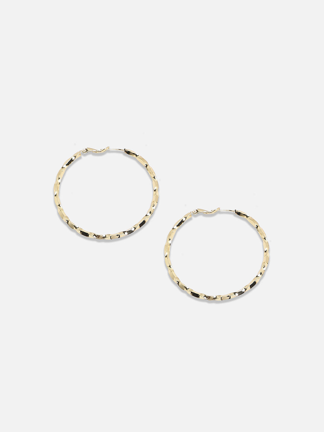 Gold Plated Hoop Earrings