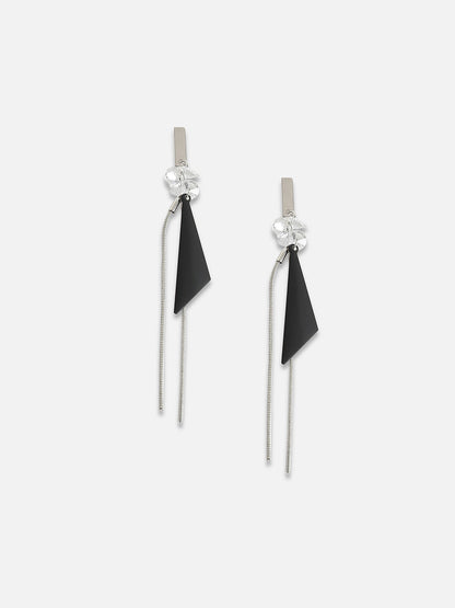 Silver Plated Drop Earrings