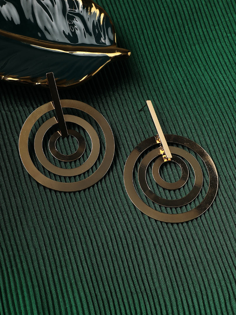 Contemporary Drop Earrings