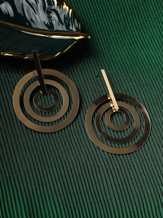 Contemporary Drop Earrings