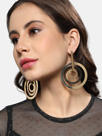 Contemporary Drop Earrings
