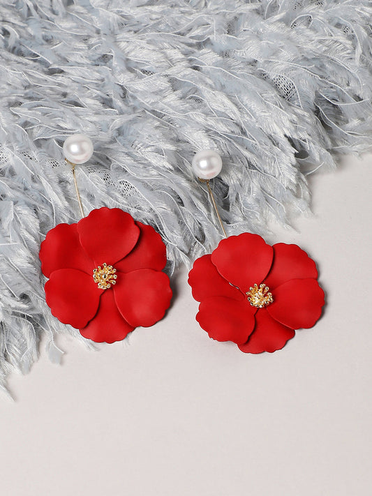 Contemporary Drop Earrings