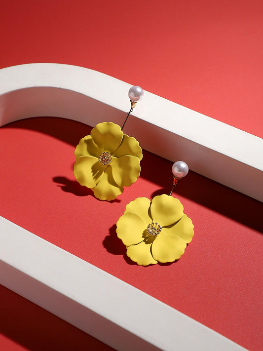 Contemporary Drop Earrings