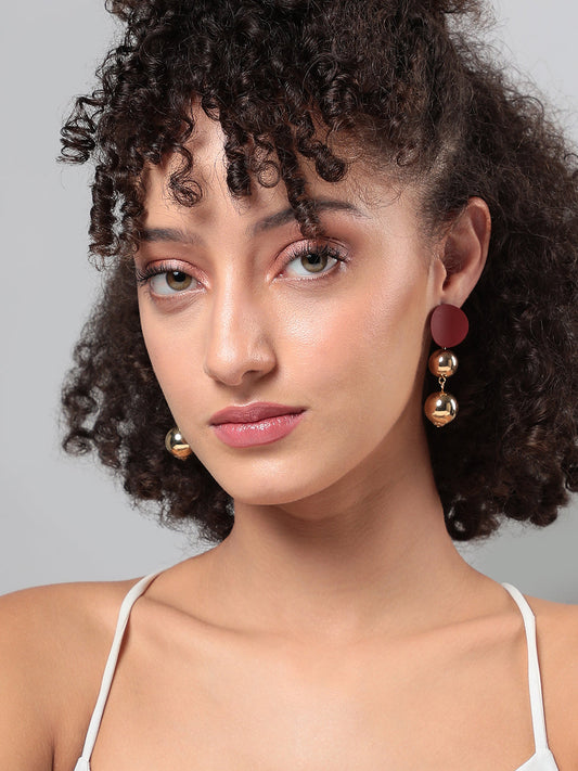 Contemporary Drop Earrings