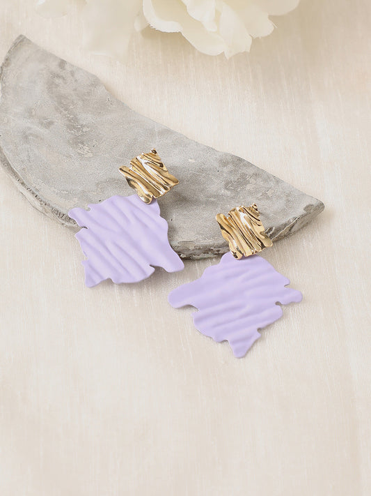 Gold Plated Drop Earrings