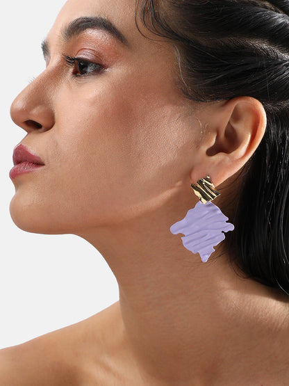 Gold Plated Drop Earrings
