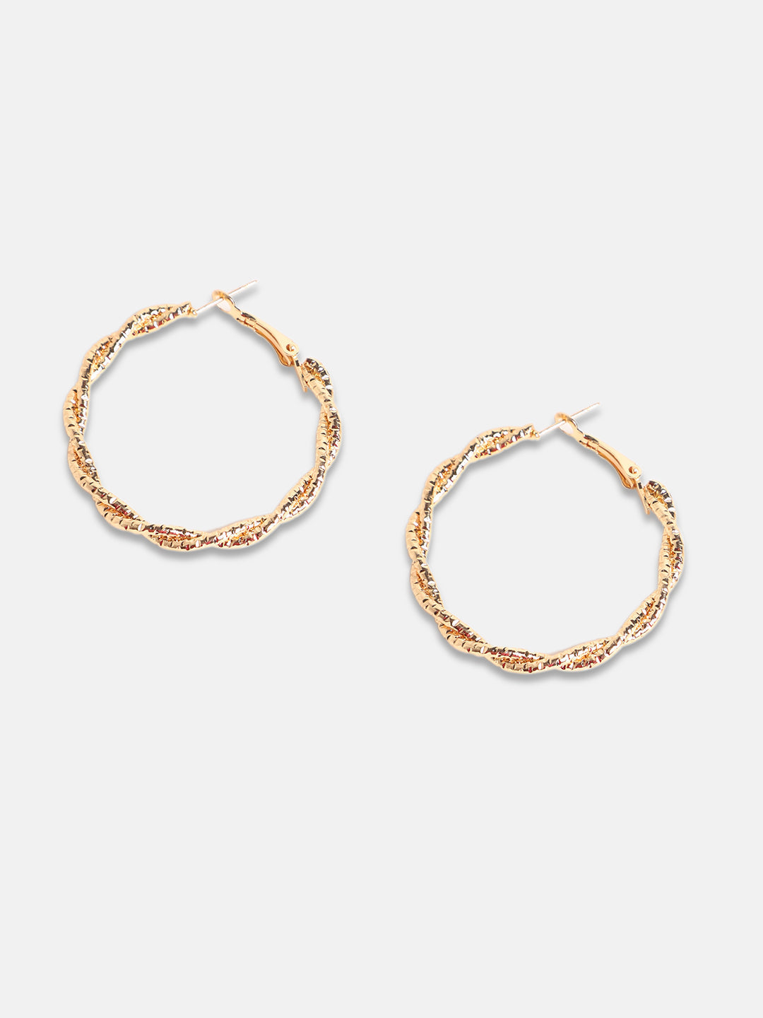 Twisted Hoop Earrings