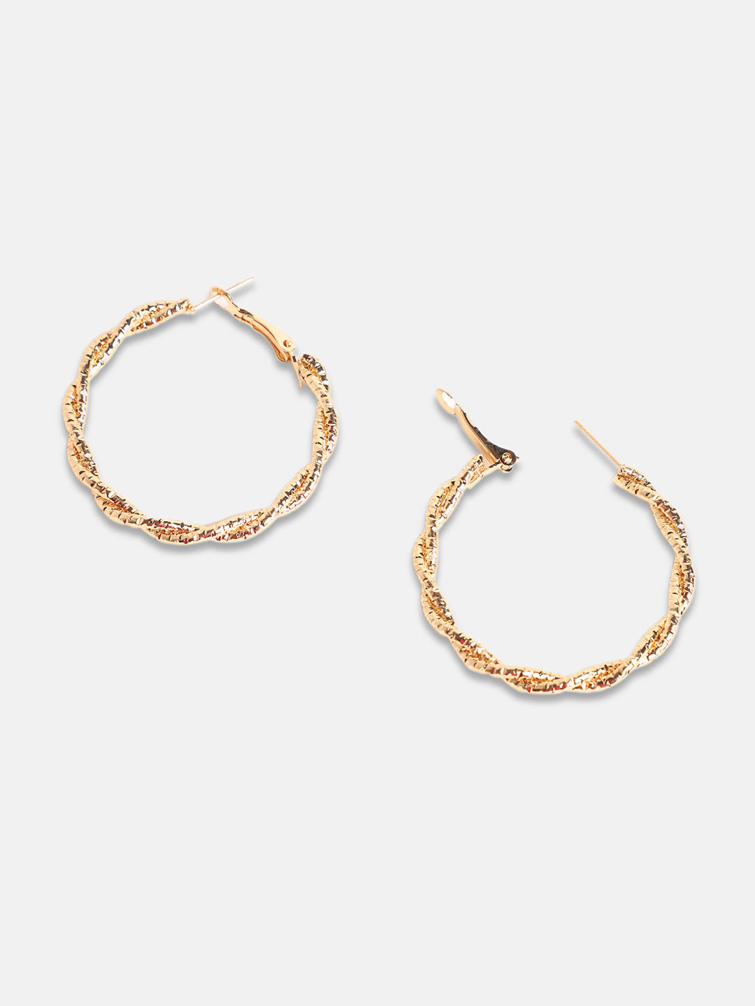 Twisted Hoop Earrings