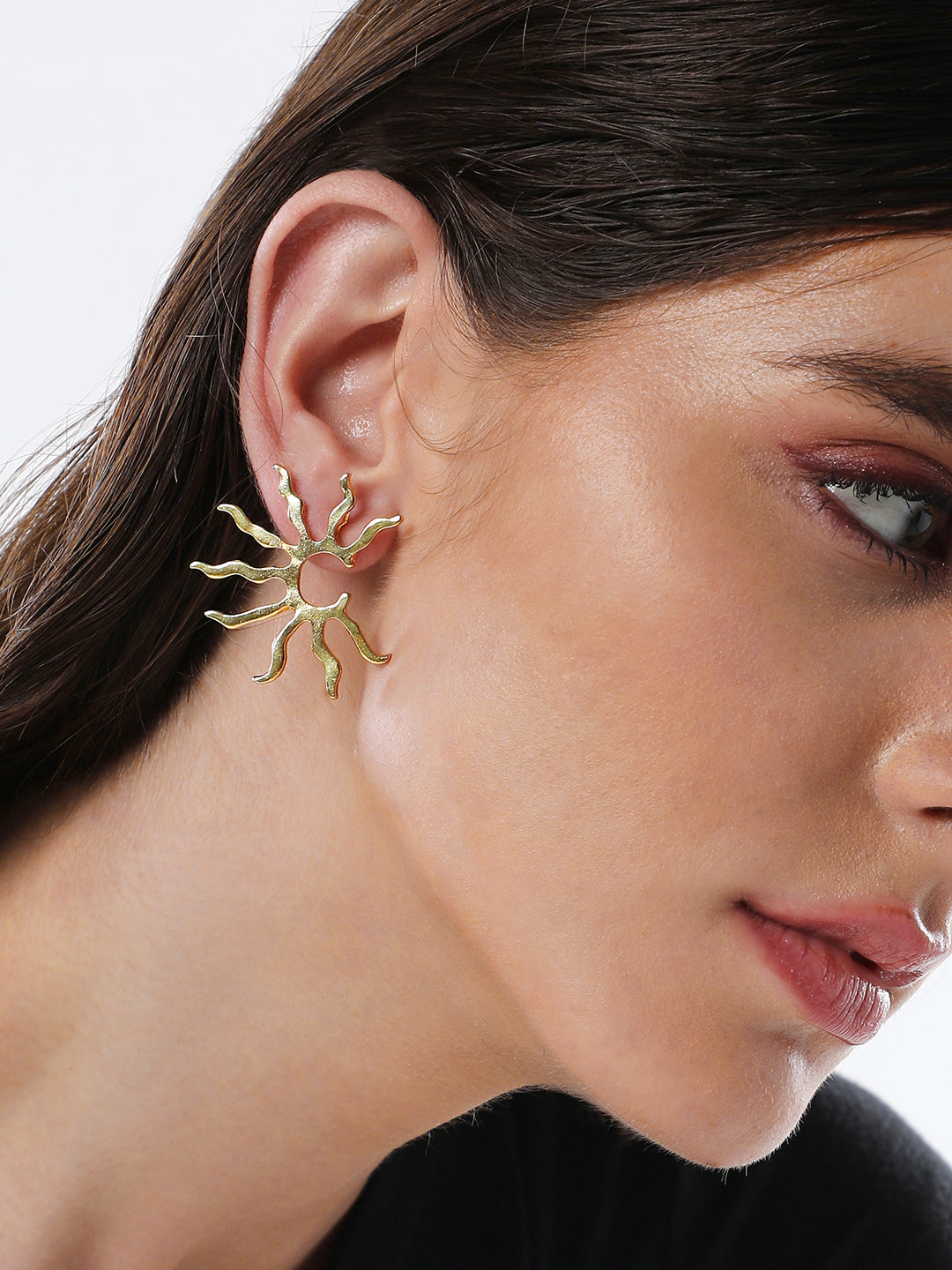 The Sol Drop Earrings - California Gold-SOHIER8832