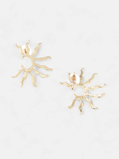 The Sol Drop Earrings - California Gold-SOHIER8832