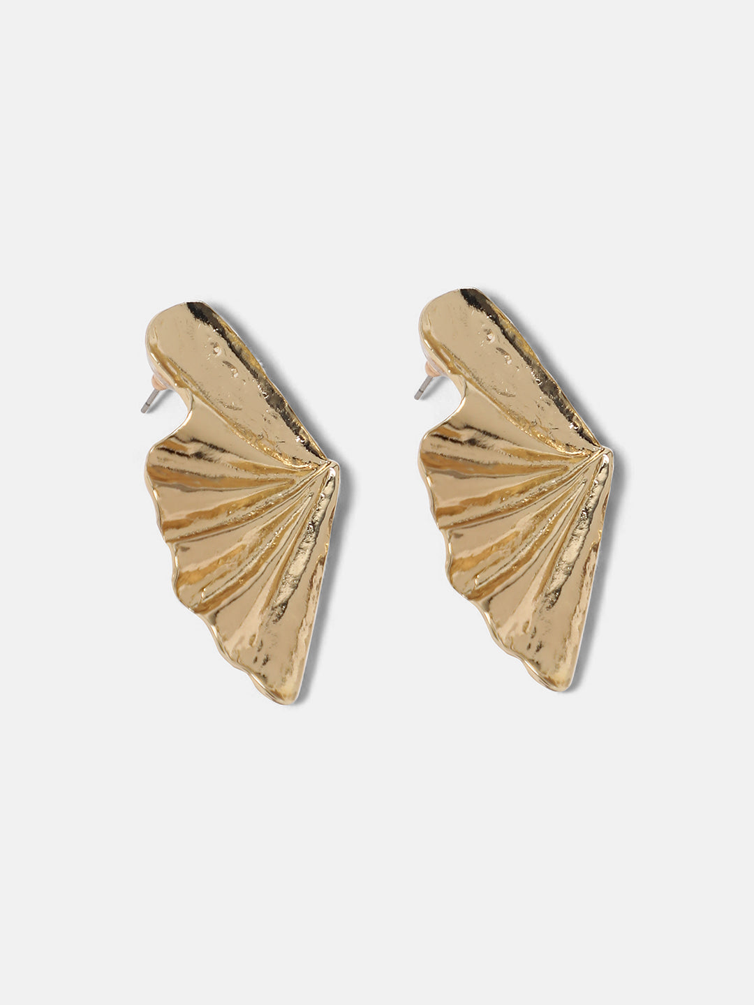 The Fan Drop Earrings - California Gold-SOHIER8833